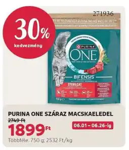 Rossmann Purina ONE Száraz Macskaeledel ajánlat