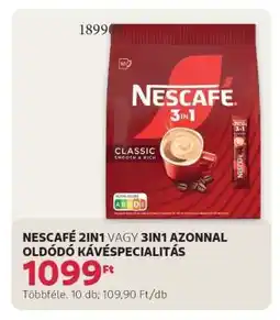 Rossmann NESCAFÉ 2IN1 VAGY 3IN1 ajánlat