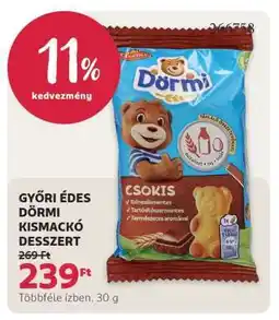 Rossmann GYŐRI ÉDES DÖRMI KISMACKÓ DESSZERT ajánlat