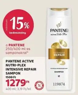 Rossmann PANTENE ACTIVE NUTRI-PLEX INTENSIVE REPAIR SAMPON ajánlat