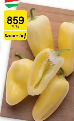 Tesco Žlutá paprika ajánlat