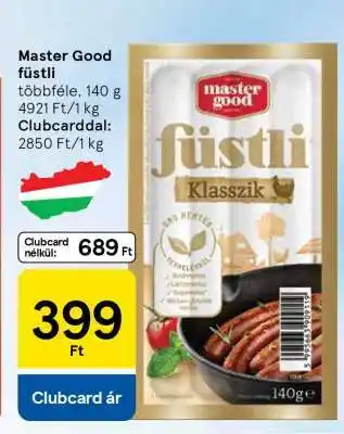 Tesco MASTER GOOD FÜSTLI ajánlat