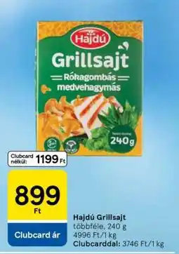 Tesco HAJDÚ GRILLSAJT ajánlat