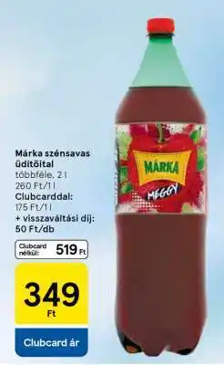 Tesco Márka Szénsavas Üdítőital ajánlat