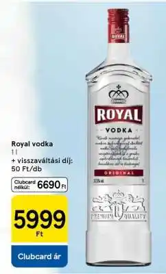 Tesco ROYAL Vodka ajánlat