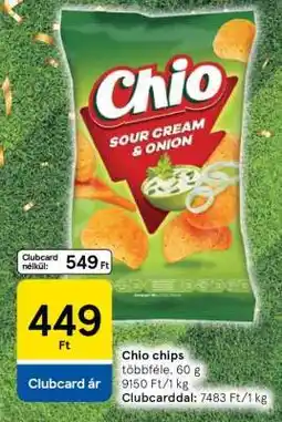 Tesco CHIO Chips ajánlat