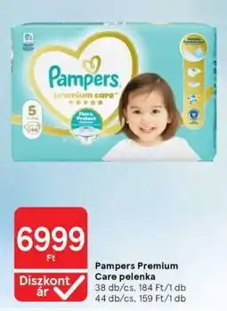 Tesco Pampers Premium Care pelenka ajánlat