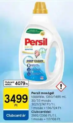 Tesco Persil mosógél ajánlat