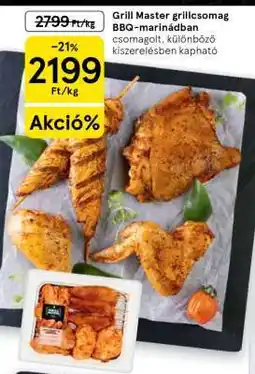 Tesco Grill Master grillcsomag BBQ-marinádban ajánlat