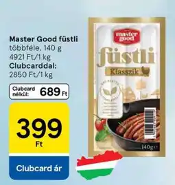 Tesco MASTER GOOD FÜSTLI ajánlat