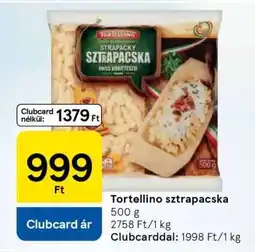 Tesco Tortellino sztrapacska ajánlat