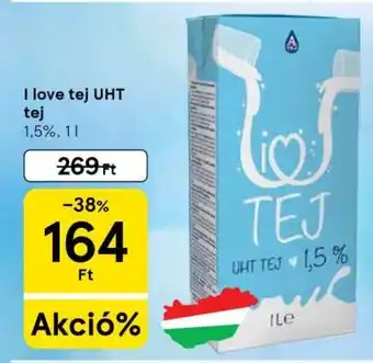 Tesco I love tej UHT tej ajánlat