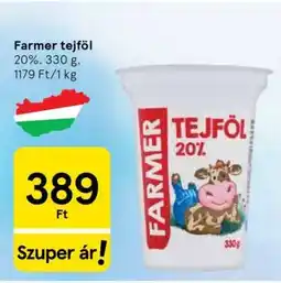 Tesco Farmer tejföl ajánlat