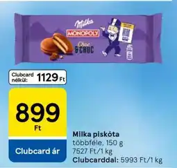 Tesco Milka piskóta ajánlat