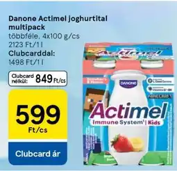 Tesco Danone Actimel joghurtital multipack ajánlat