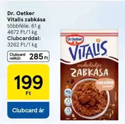 Tesco DR OETKER Vitalis zabkása ajánlat