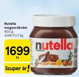 Tesco Nutella mogyorókrém ajánlat