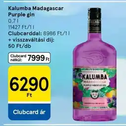 Tesco Kalumba Madagascar Purple gin ajánlat