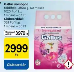 Tesco Gallus mosópor ajánlat