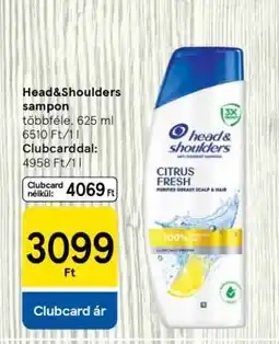 Tesco HEAD & SHOULDERS Sampon ajánlat