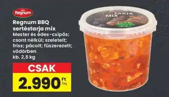 Regnum BBQ sertéstarja mix