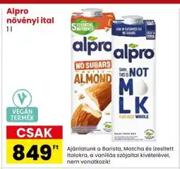 Interspar Alpro növényi ital ajánlat