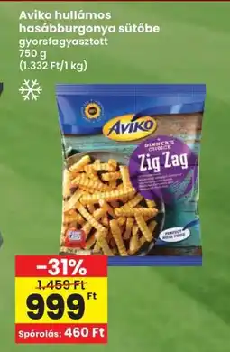 Interspar Aviko hullámos hasábburgonya sütőbe ajánlat