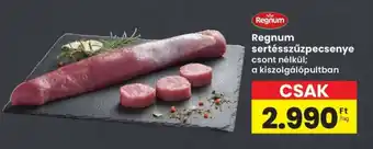 Regnum sertésszűzpecsenye
