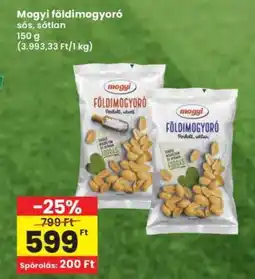 Interspar MOGYI Földimogyoró ajánlat