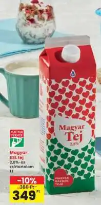 Interspar Magyar ESL tej ajánlat