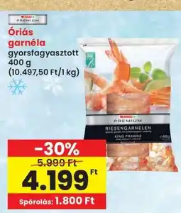 Interspar Óriás garnéla ajánlat