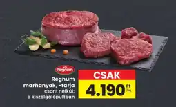 Interspar Regnum marhanyak, tarja ajánlat