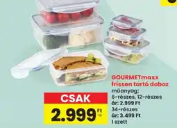 Interspar GOURMETmaxx frissen tartó doboz ajánlat