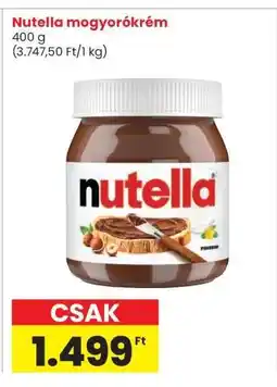 Interspar Nutella mogyorókrém ajánlat