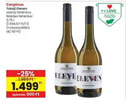 Interspar Carpinus Tokaji Eleven ajánlat
