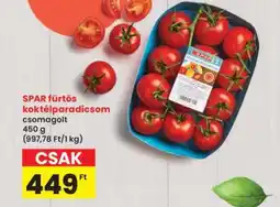 Interspar SPAR fürtös koktélparadicsom ajánlat