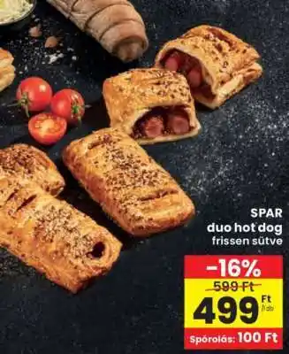 Interspar SPAR duo hot dog ajánlat