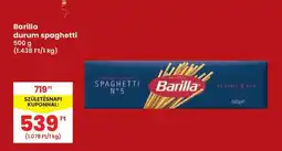 Interspar Barilla durum spaghetti ajánlat