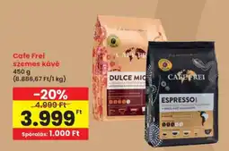 Interspar CAFE FREI Szemes kávé ajánlat