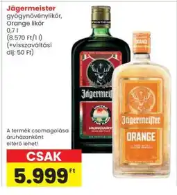 Interspar Jägermeister ajánlat