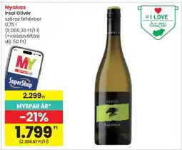 Interspar NYAKAS Irsai Olivér ajánlat