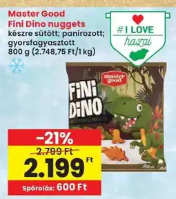 Interspar MASTER GOOD FINI DINO NUGGETS ajánlat