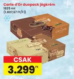 Interspar Carte d'Or duopack jégkrém ajánlat