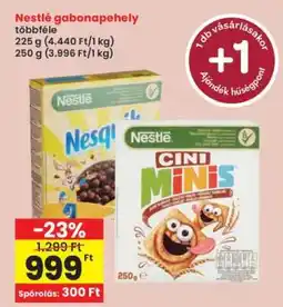 Interspar NESTLÉ Gabonapehely ajánlat