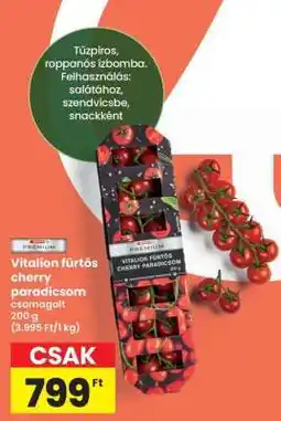 Interspar Vitalion fürtös cherry paradicsom ajánlat