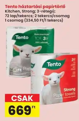 Interspar Tento háztartási papírtörlő ajánlat