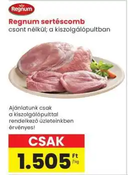 Spar Regnum Sertéscomb ajánlat