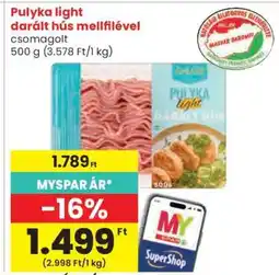 Spar Pulyka light darált hús mellfilével ajánlat