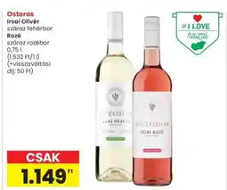 Interspar Ostoros Irsai Olivér ajánlat