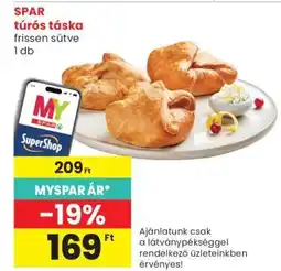 Spar SPAR túrós táska ajánlat